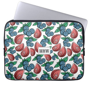 Berries Muster kundenspezifische Notebook-Ärmel mi Laptopschutzhülle