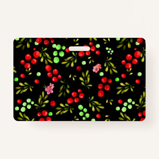 Berries Pattern Ausweis (Vorderseite)