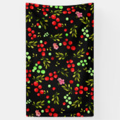 Berries Pattern Banner (Vertikal)