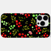 Berries Pattern Case-Mate iPhone Hülle (Rückseite (Horizontal))