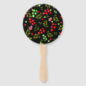 Berries Pattern Fächer (Vorderseite)