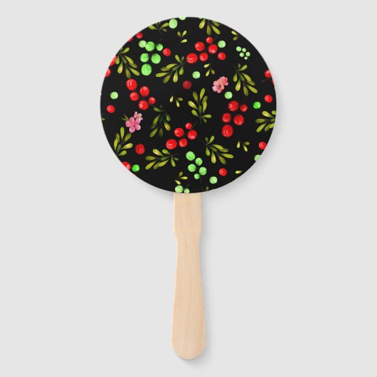 Berries Pattern Fächer (Vorderseite)