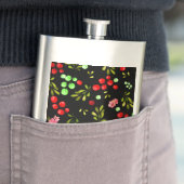 Berries Pattern Flachmann (Beispiel)
