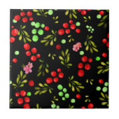 Berries Pattern Fliese (Vorderseite)