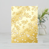 Berries Pattern Folieneinladung (Stehend vorne)