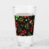 Berries Pattern Glas (Rückseite)