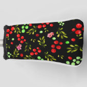 Berries Pattern Golf Headcover (Vorderseite)