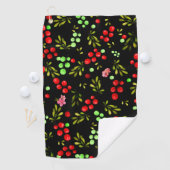 Berries Pattern Golfhandtuch (Insitu)