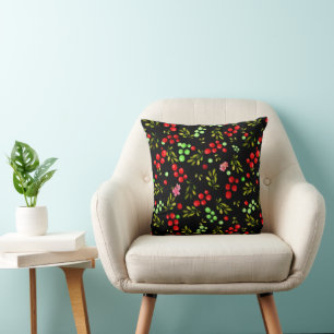 Berries Pattern Kissen