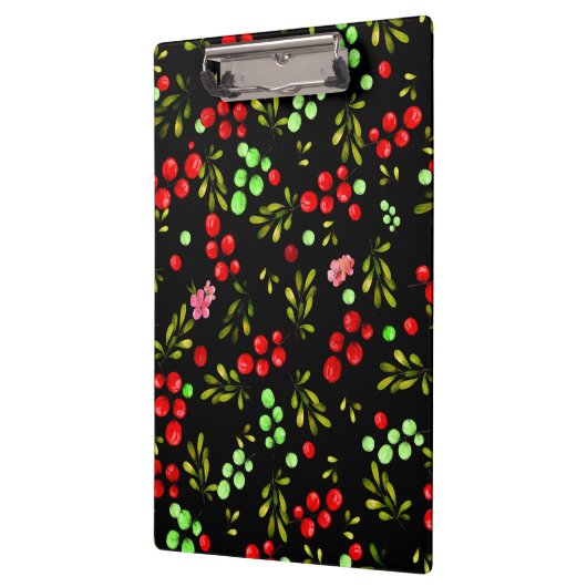 Berries Pattern Klemmbrett (Links)