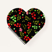 Berries Pattern Notizblock (Vorderseite)