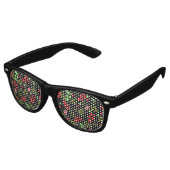Berries Pattern Partybrille (Schrägansicht)