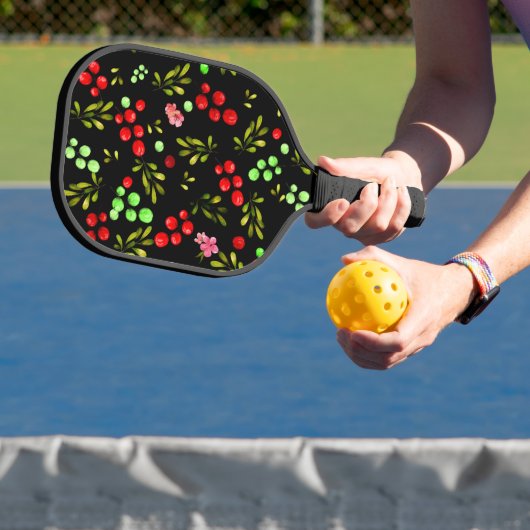 Berries Pattern Pickleball Schläger (InSitu)