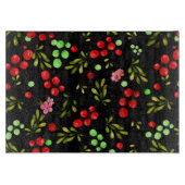 Berries Pattern Schneidebrett (Vorderseite)