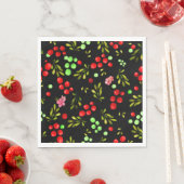 Berries Pattern Serviette (Beispiel)
