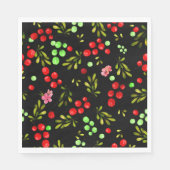 Berries Pattern Serviette (Vorderseite)