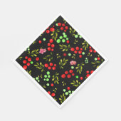 Berries Pattern Serviette (Ecke)