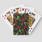 Berries Pattern Spielkarten (Rückseite)