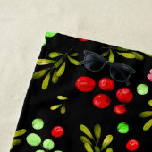 Berries Pattern Strandtuch (Beispiel)