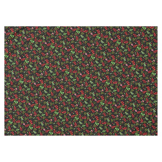 Berries Pattern Tischdecke (Vorderseite (Horizontal))
