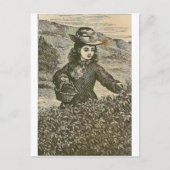 Berries picken postkarte (Vorderseite)