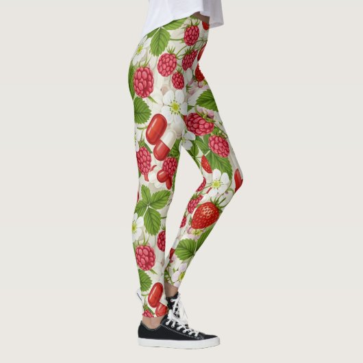 Berries & Pillen Leggings (Rechts)