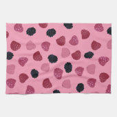 Berries Pink Pop Art Kitchen Towels Geschirrtuch (Horizontal)