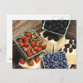 Berries Postkarte (Vorne/Hinten)