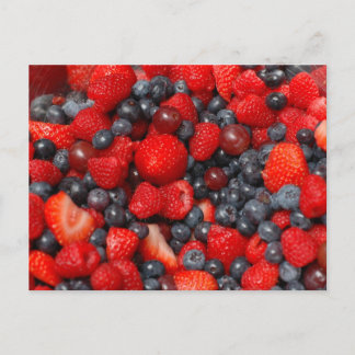 Berries Postkarte