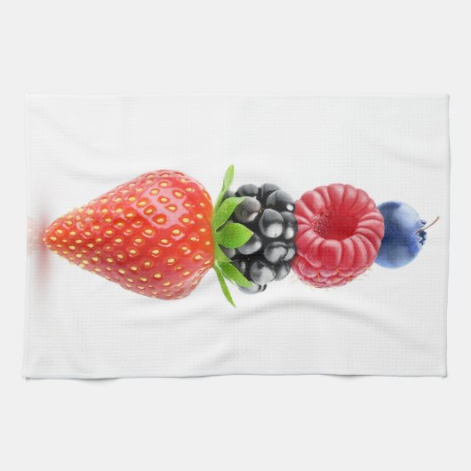 Berries-Pyramide Geschirrtuch (Horizontal)