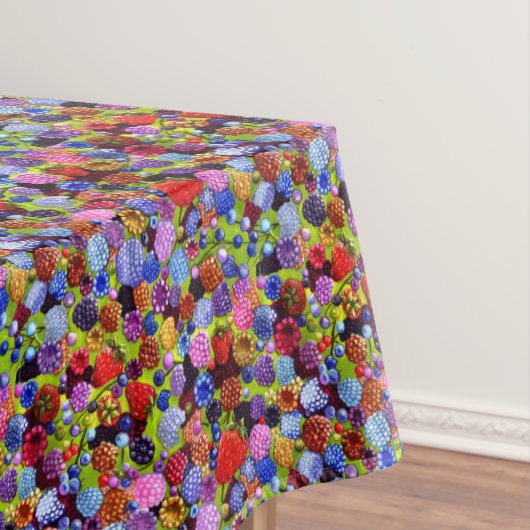 Berries Strawberries Blueberries Himbeeren Tischdecke (Beispiel)