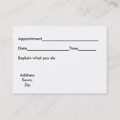 Berries Terminkarte (Rückseite)