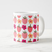 Berries Themed Jumbo-Tasse (Vorderseite Rechts)