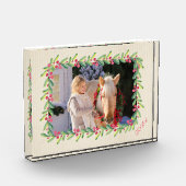 Berries und Grüne Grenze Fotoblock (Links)