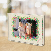 Berries und Grüne Grenze Fotoblock