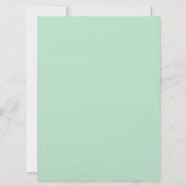 Berries und Guinea Schwein Custom Foto Babydusche Einladung (Rückseite)