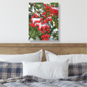 Berries und Schnee! Leinwanddruck (Insitu (Schlafzimmer))