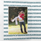 Berries, Vogel Weihnachts-Foto Collage Dreifach Gefaltete Urlaubskarte (Innen Erste Seite)