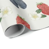 Berries Wrapping Paper Geschenkpapier (Rolleneckpunkt)