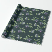 Berries Wrapping Paper Geschenkpapier (Ungerollt)