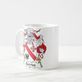 Berrios Familienwappen Kaffeetasse (Vorderseite Links)