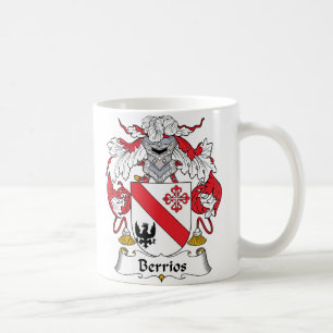 Berrios Familienwappen Kaffeetasse