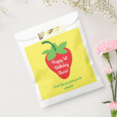 Berry 1. Geburtstag Niedlich Strawberry Farbige Mo Geschenktütchen (Versiegelt)