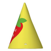 Berry 1. Geburtstag Niedlich Strawberry Farbige Mo Partyhütchen (Rechts)