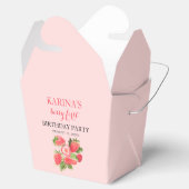 Berry 1. Geburtstag Party Erdbeerobst Sommer Geschenkschachtel (Geöffnet)