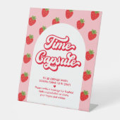 Berry 1. Geburtstag Time Kapsel Spiel Sockelschild (Vorderseite)