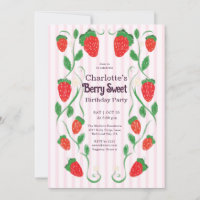 Berry 1. süße Art Nouveau Geburtstag
