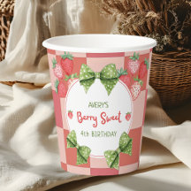 Berry 4. Geburtstags-Erdbeerparty