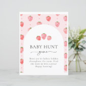Berry Baby Hunt Game Sign (Stehend Vorderseite)