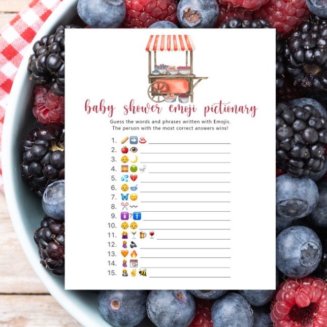 Berry - baby shower emoji pictionary game (Von Creator hochgeladen)